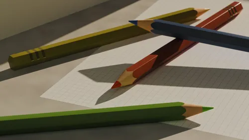 Photorealistic Coloring Pencils