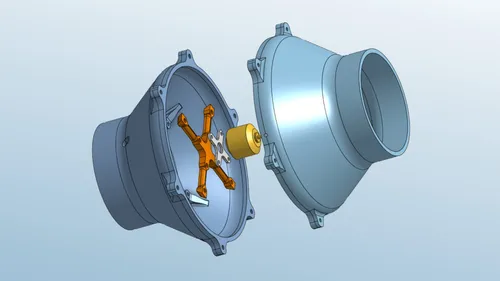 3D Printed Ventilation Fan